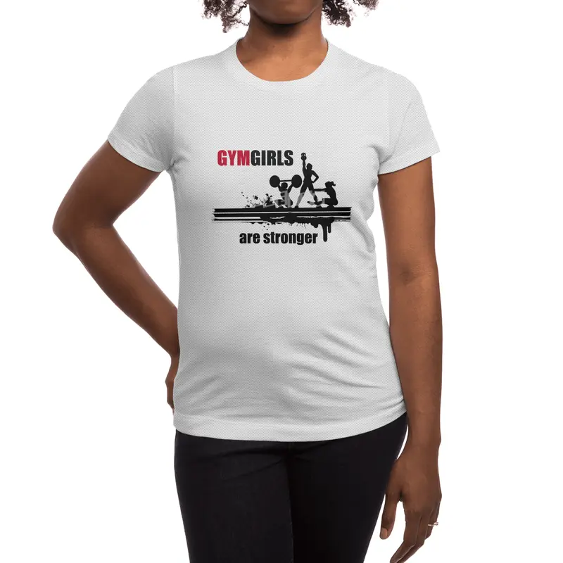 Gym Fitness Girl Trainer Sport Training Workout Spor T-Shirt