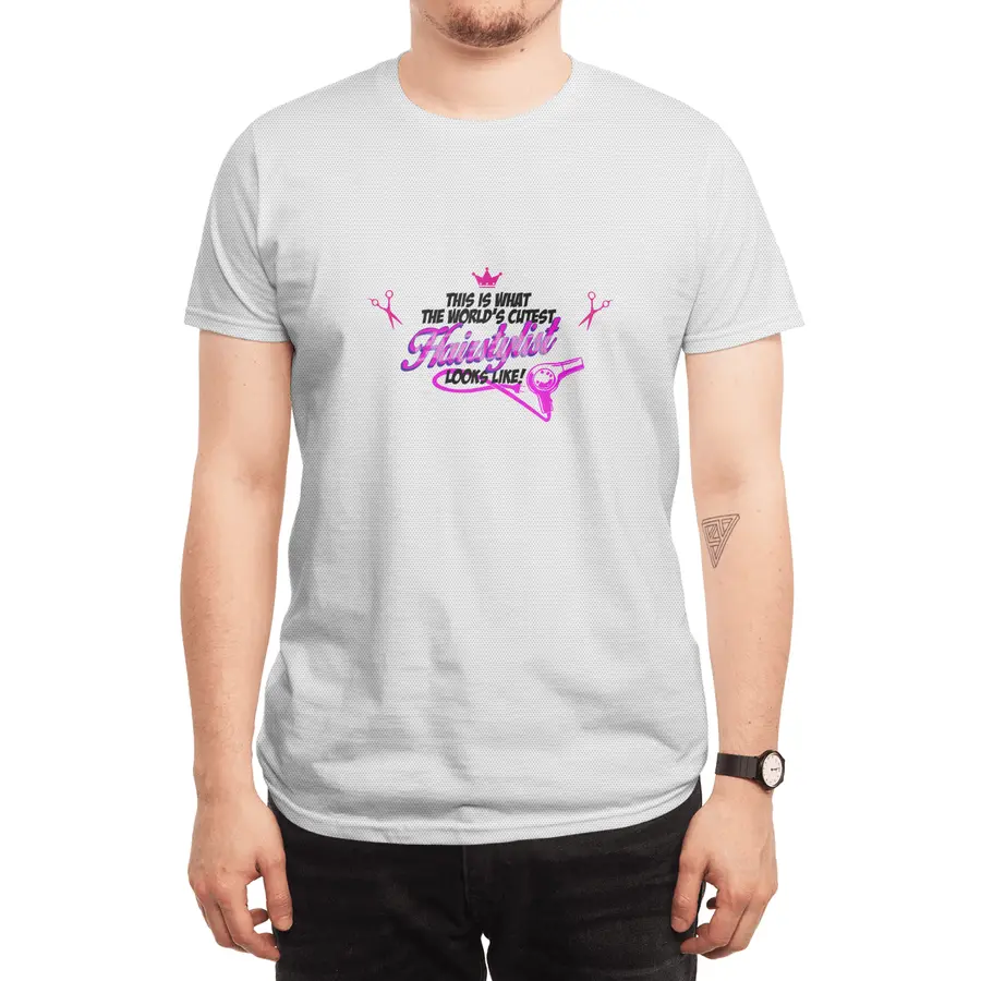 Hairdresser, Hairstylist, Barber, Funny Saying Spor T-Shirt