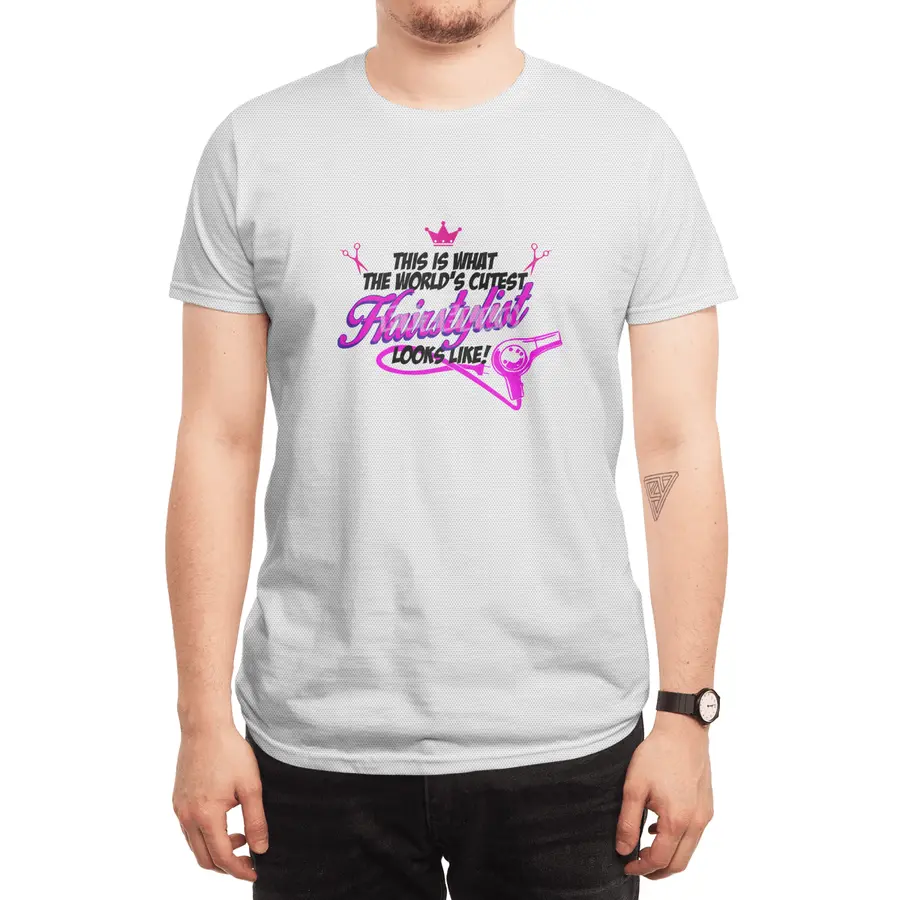 Hairdresser, Hairstylist, Barber, Funny Saying Spor T-Shirt