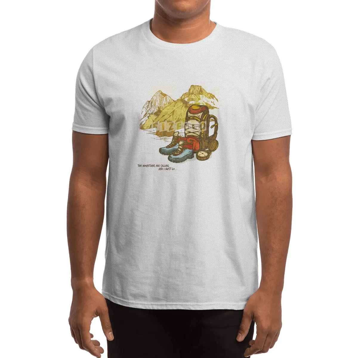 Hiking Travel Adventure Mountaineering Mountains Spor T-Shirt