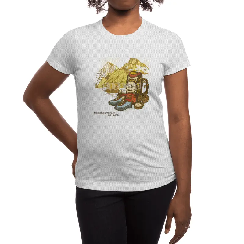 Hiking Travel Adventure Mountaineering Mountains Spor T-Shirt