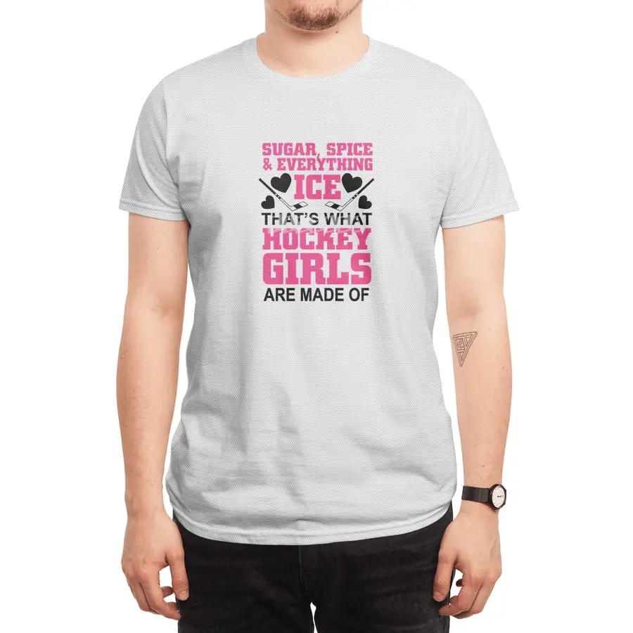 Hockey Girl, Icehockey, Ice Hockey Spor T-Shirt