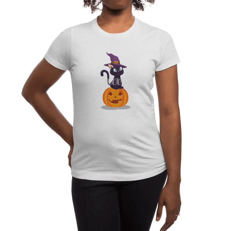 Horror Party Cat Costume Outfit For Halloween Spor T-Shirt