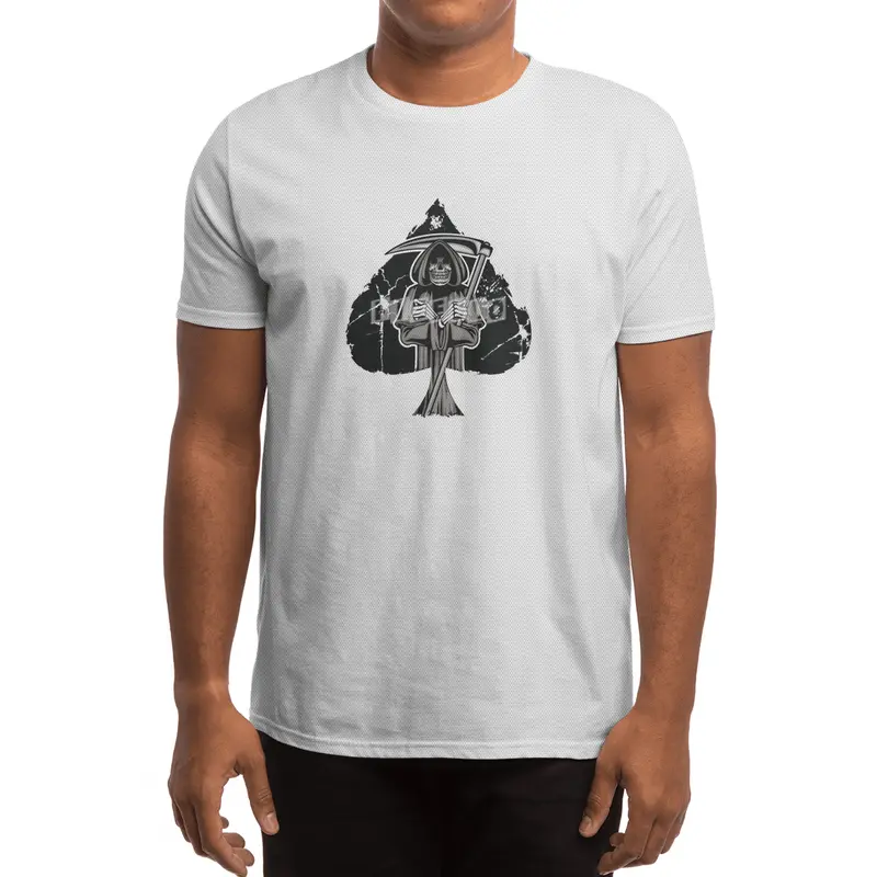 Poker Ace Of Spades Skull Las Vegas Gift Spor T-Shirt