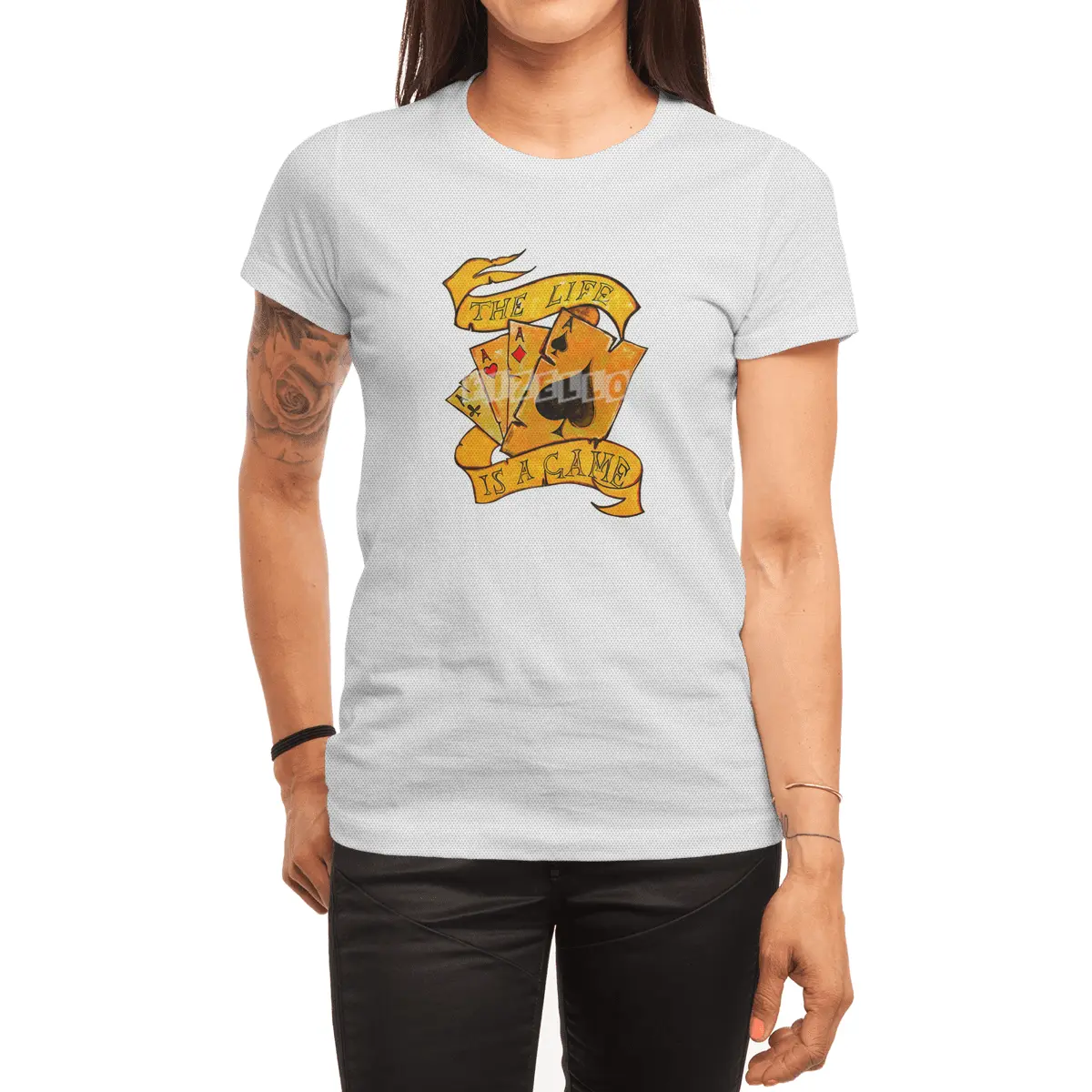 Poker Pik Ass Las Vegas Card Game Gift Spor T-Shirt