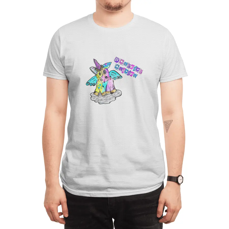 Punk Rock Metal Concert Festival Unicorn Spor T-Shirt
