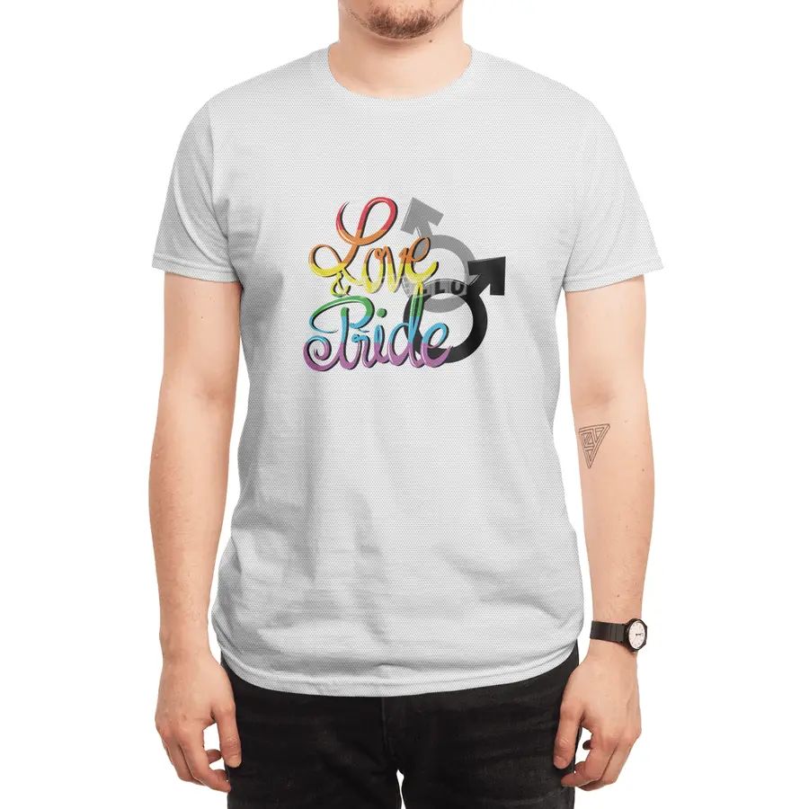 Rainbow Gay Lesbian Transgender Bisexual Love Spor T-Shirt