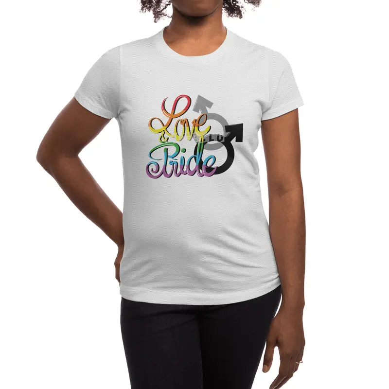 Rainbow Gay Lesbian Transgender Bisexual Love Spor T-Shirt
