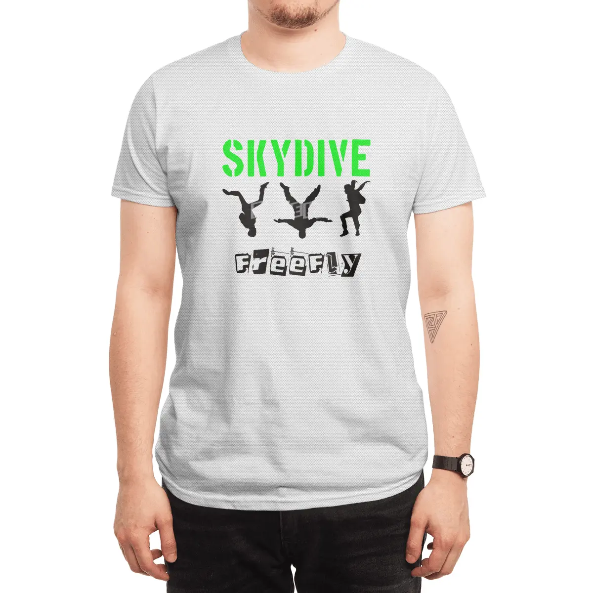 Skydiving, Skydive, Freefly, Parachute, Flying Spor T-Shirt