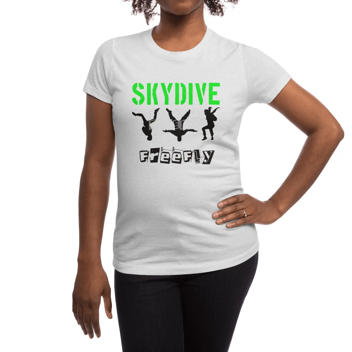 Skydiving, Skydive, Freefly, Parachute, Flying Spor T-Shirt