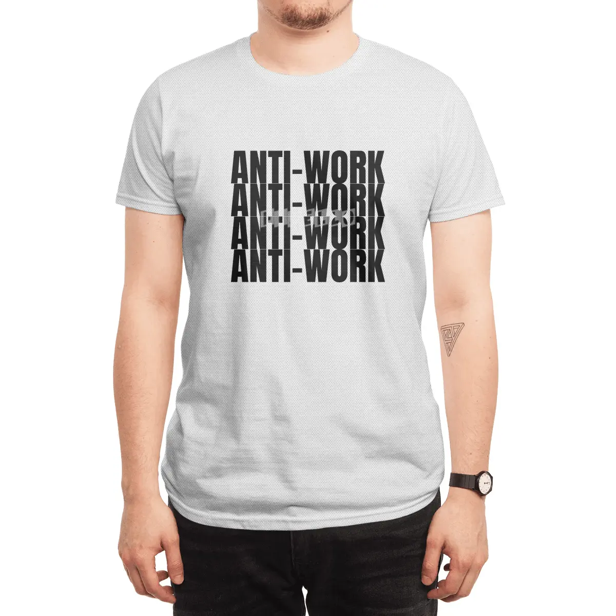 Anti-work 4x Spor T-Shirt