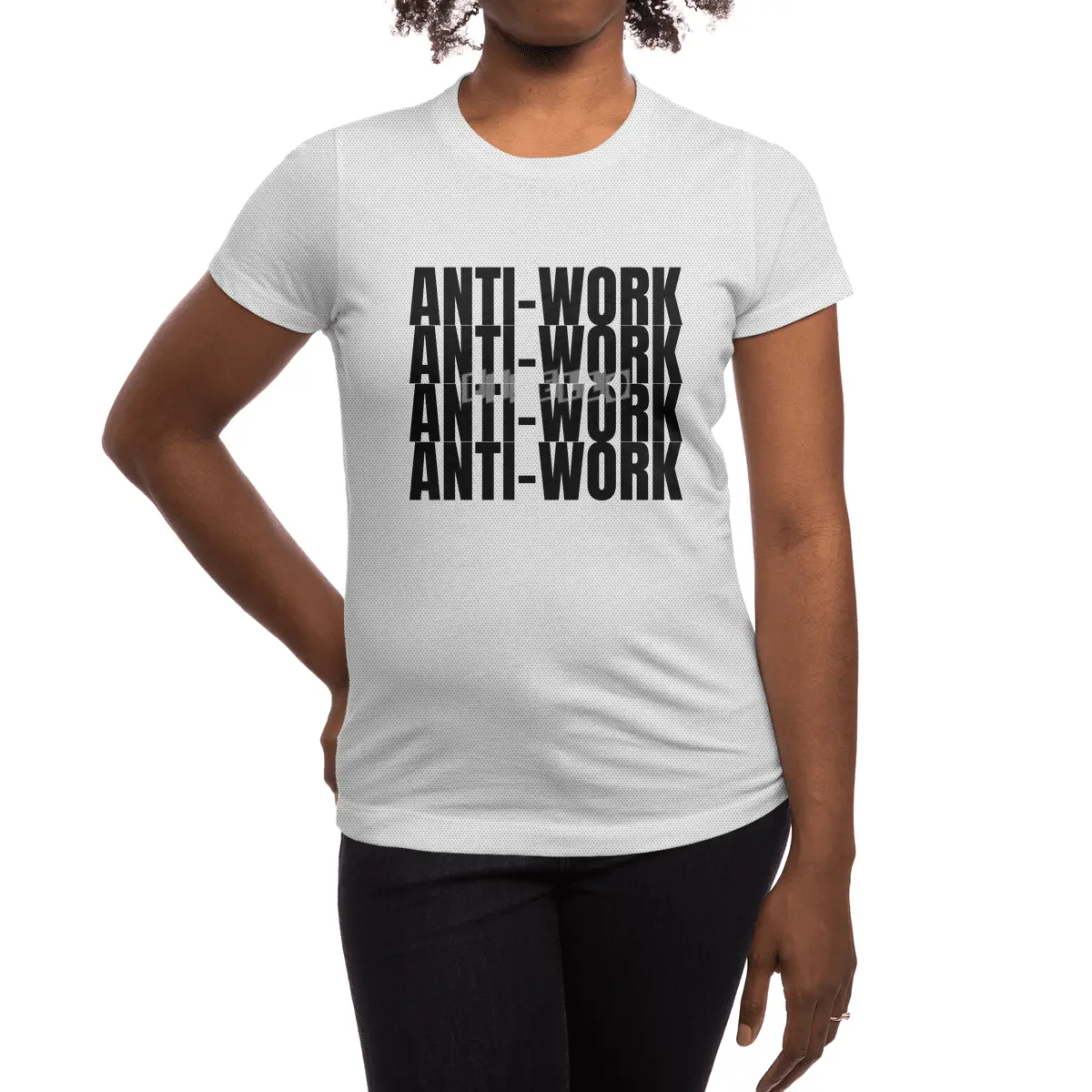 Anti-work 4x Spor T-Shirt