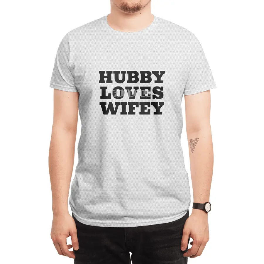 Hubby Loves Wifey Spor T-Shirt