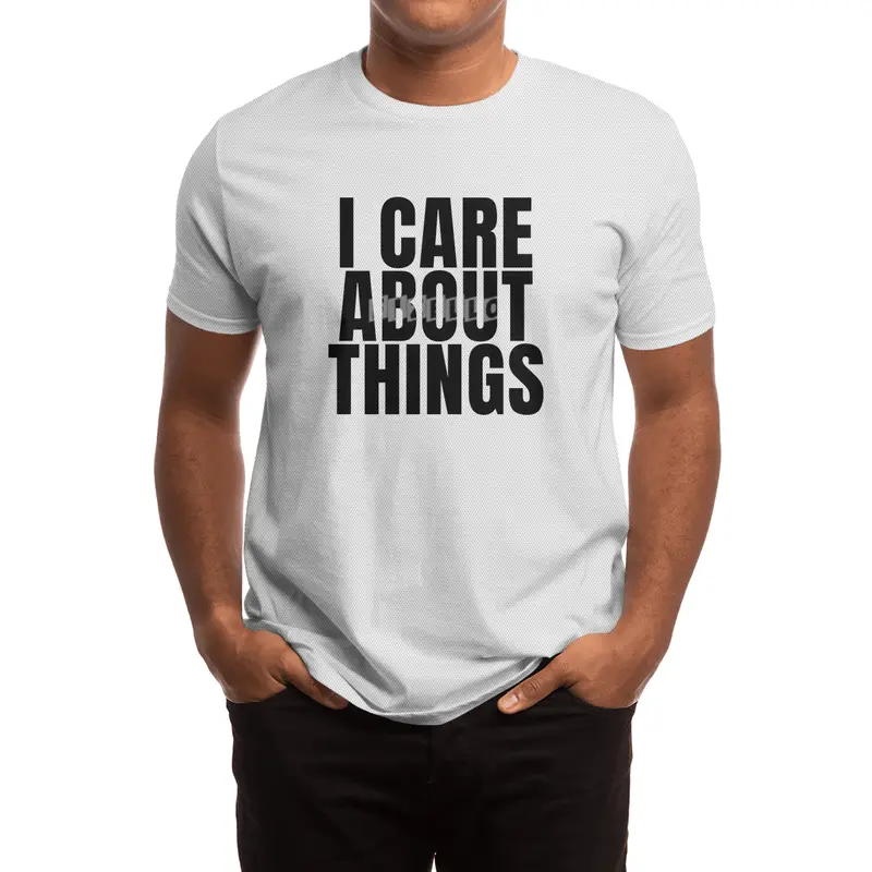 I care about things Spor T-Shirt