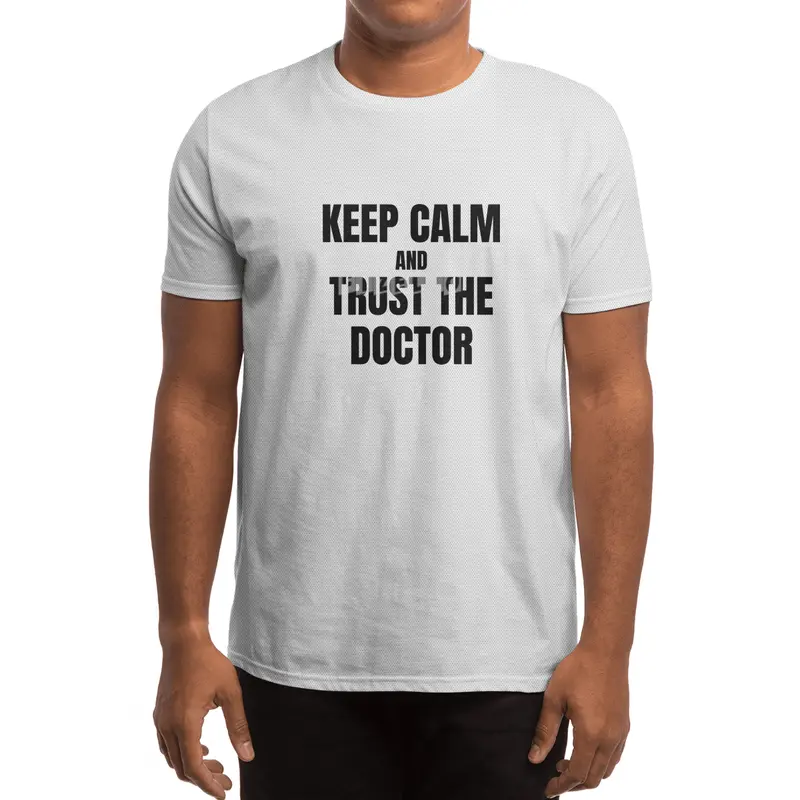 Keep Calm and Trust the Doctor Spor T-Shirt