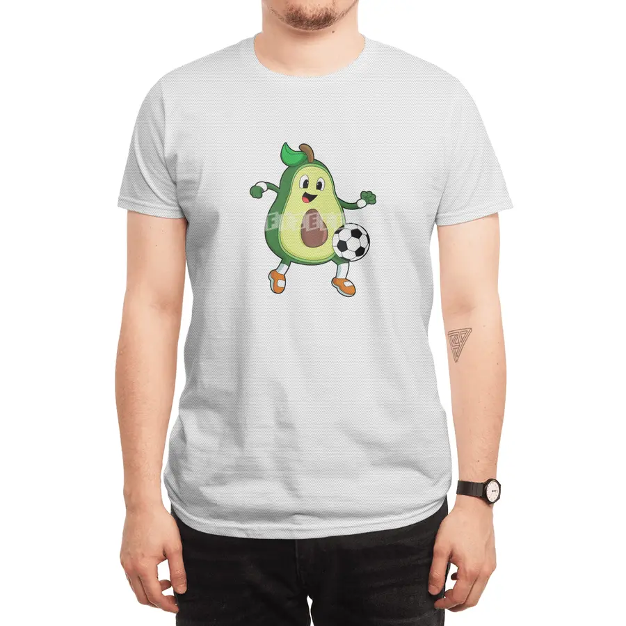 Avocado at Soccer Sports Spor T-Shirt