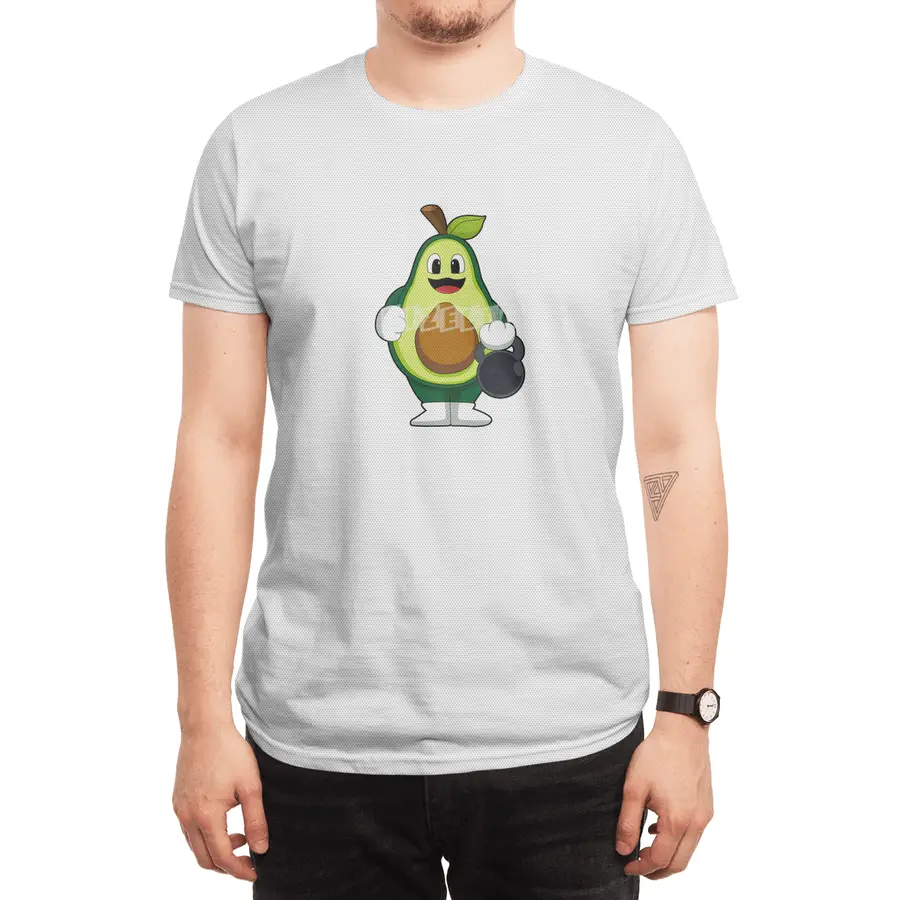 Avocado at Strength training with Dumbbells Spor T-Shirt