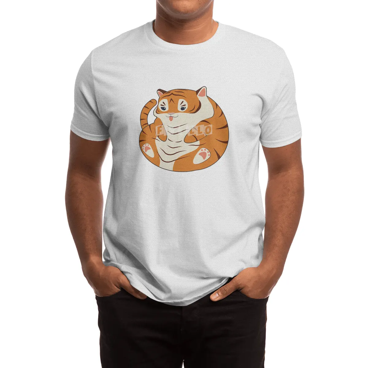 Baby Tiger funny Spor T-Shirt