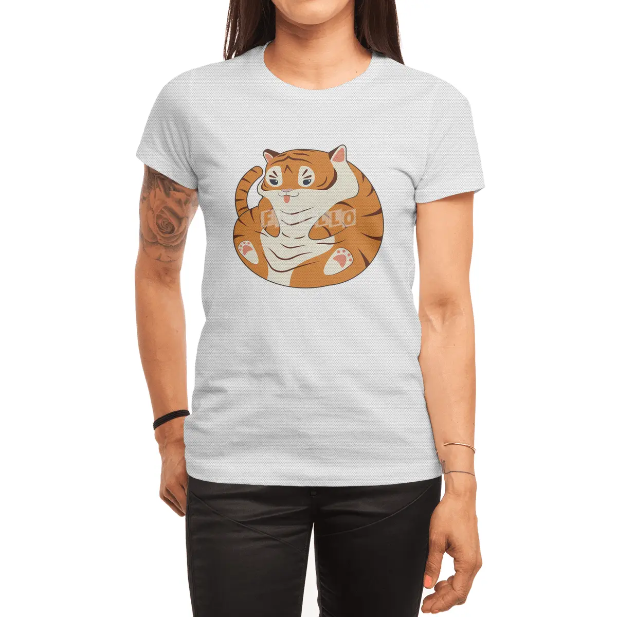 Baby Tiger funny Spor T-Shirt