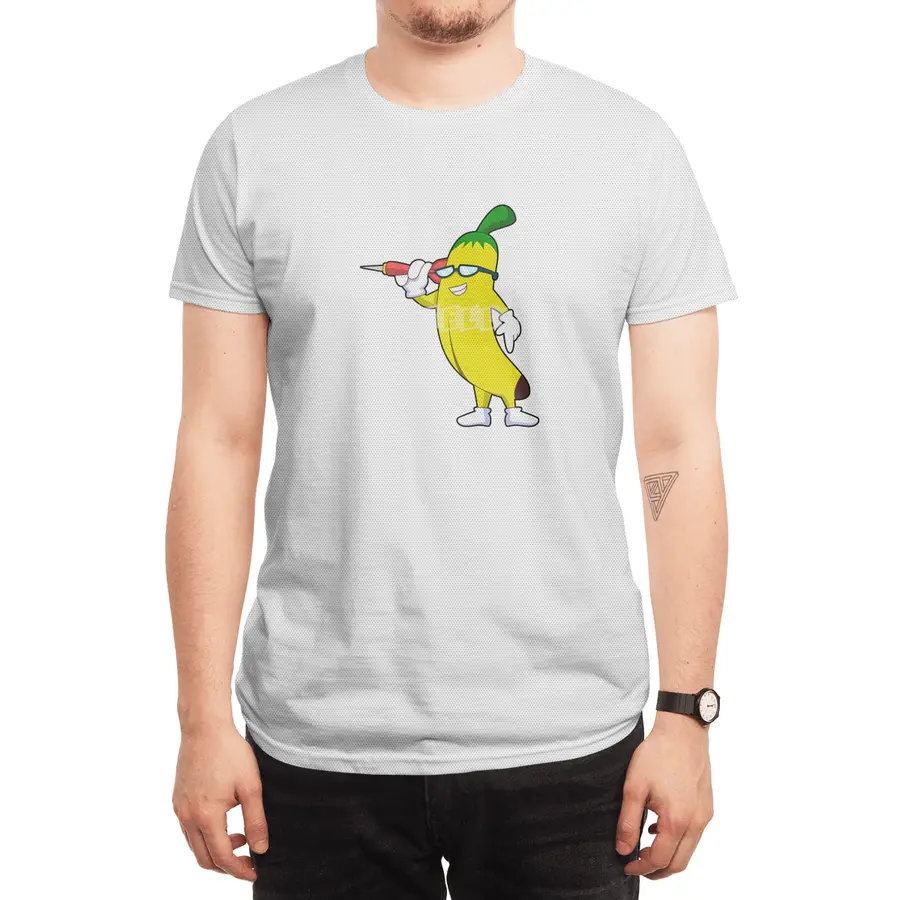 Banana at Darts with Dart Spor T-Shirt