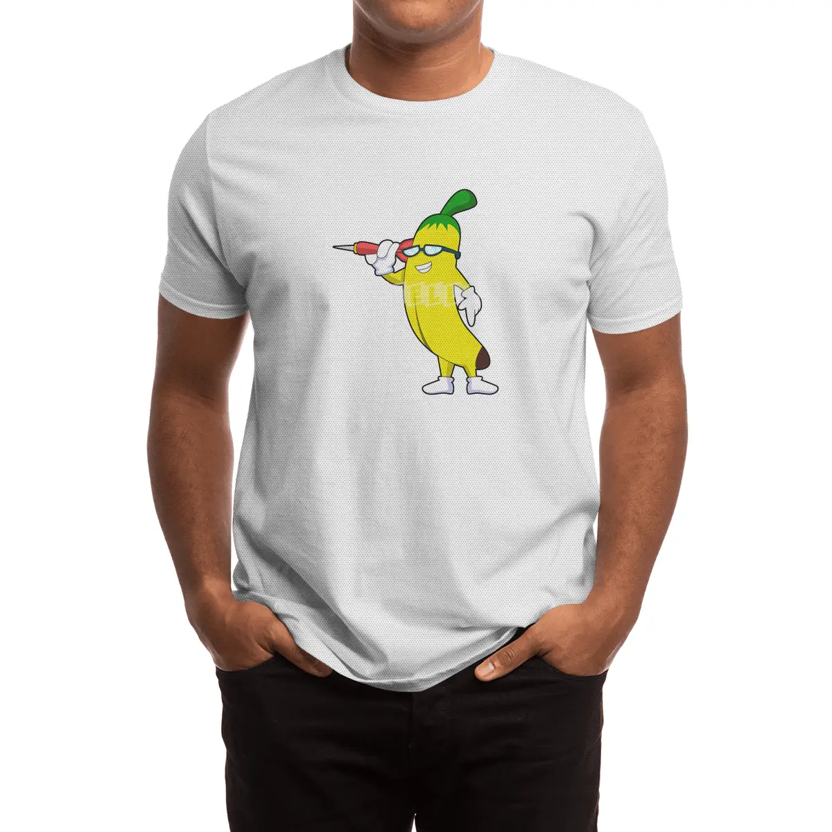 Banana at Darts with Dart Spor T-Shirt