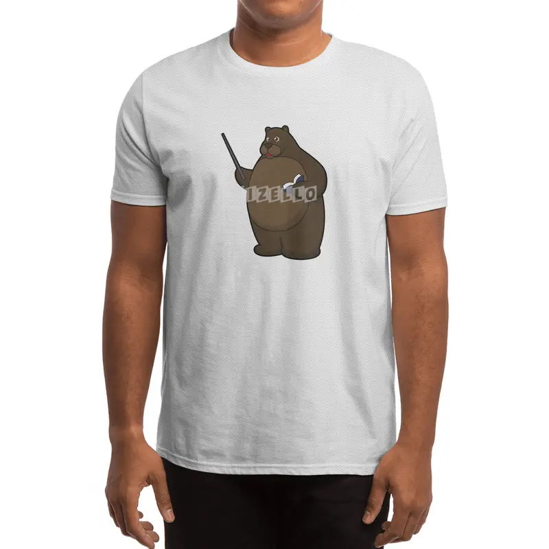 Bear as Teacher with Book & Pointer Spor T-Shirt