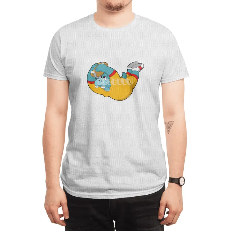 Hippo at Football Sports Spor T-Shirt