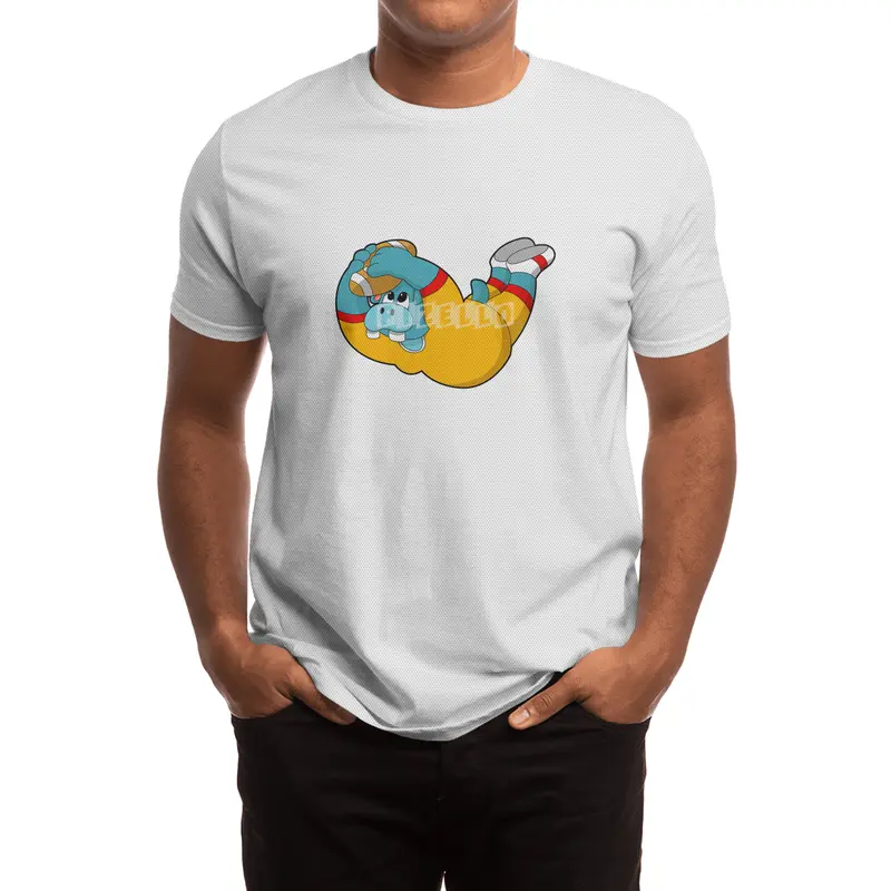 Hippo at Football Sports Spor T-Shirt