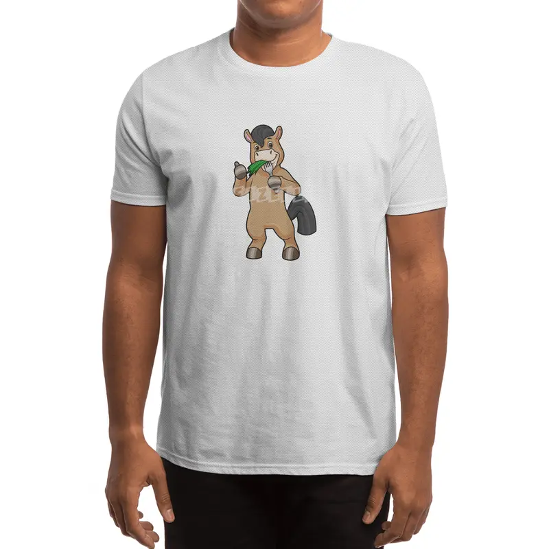 Horse at Eating Vegan Spor T-Shirt
