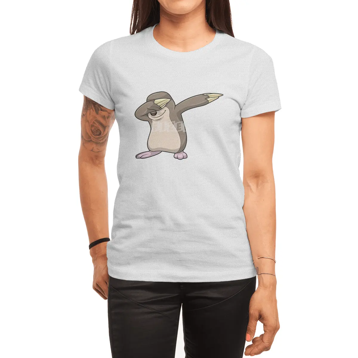 Mole at Hip Hop Dance Dab Spor T-Shirt