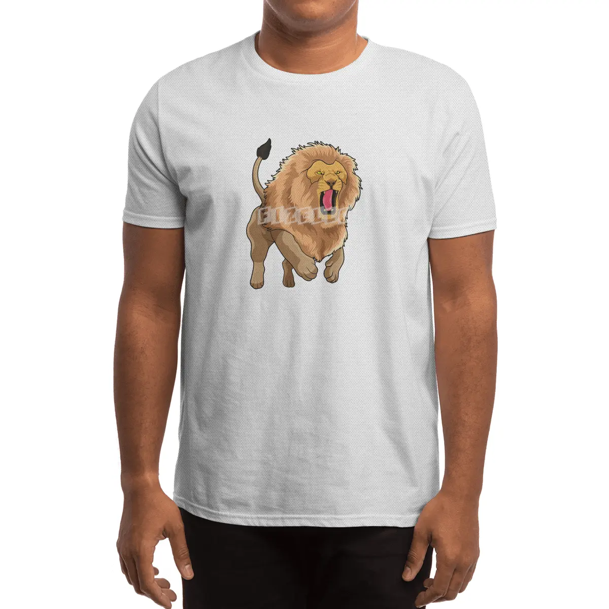 Jumping Lion Spor T-Shirt