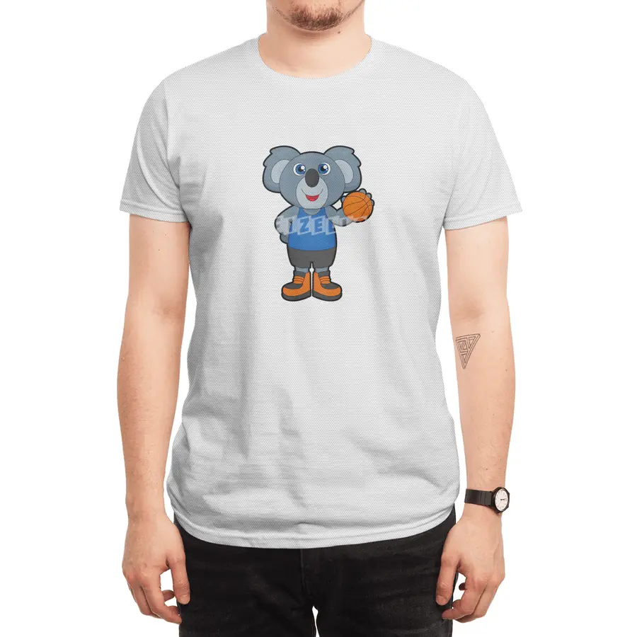 Koala as Basketball player with Basketball Spor T-Shirt