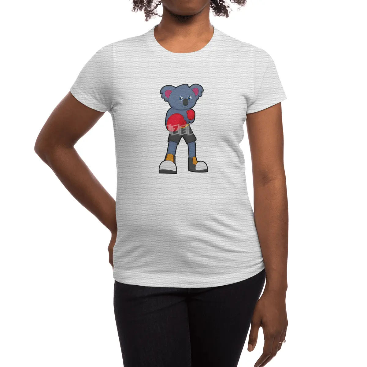 Koala at Boxing with Boxing gloves Spor T-Shirt