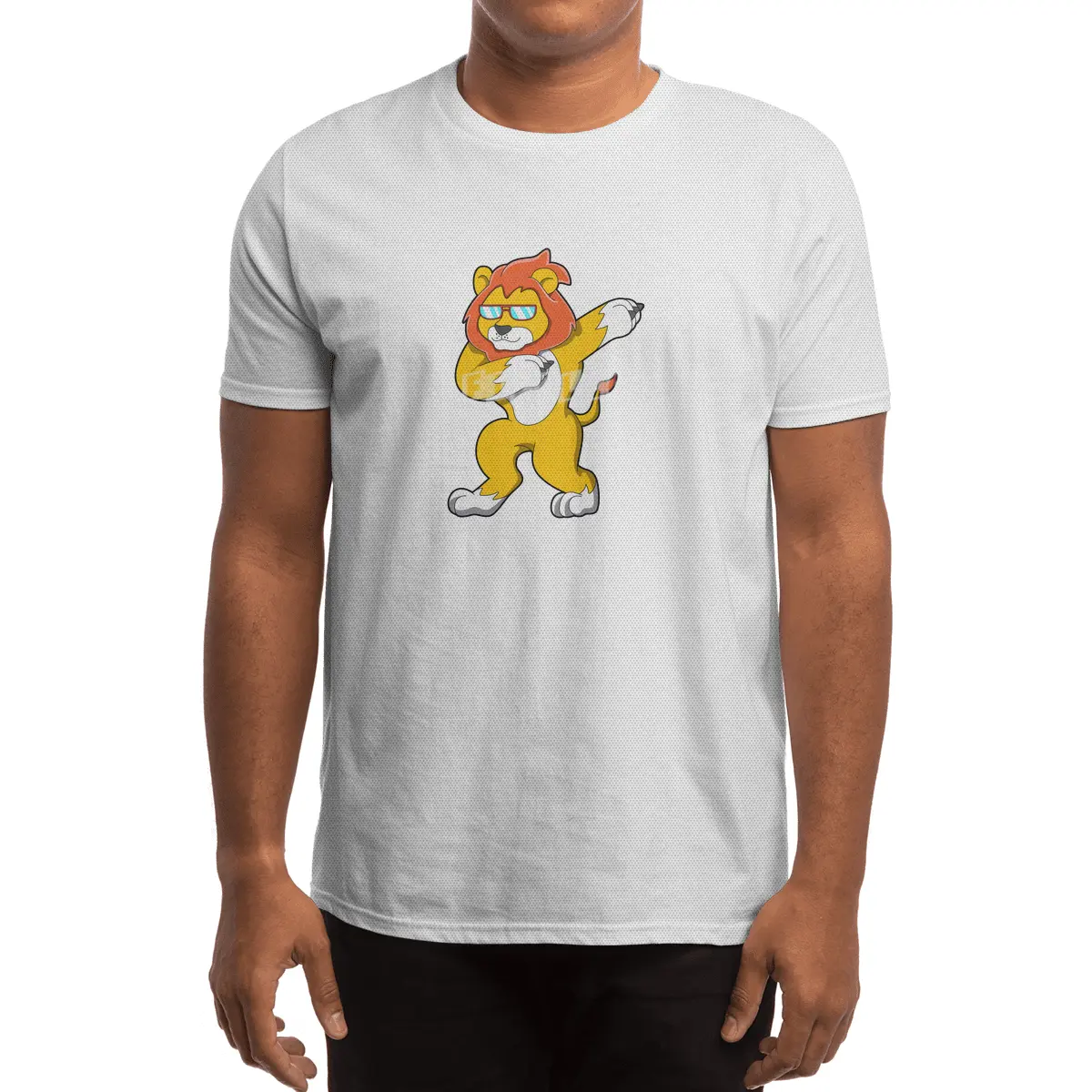Lion at Hip Hop Dance Spor T-Shirt