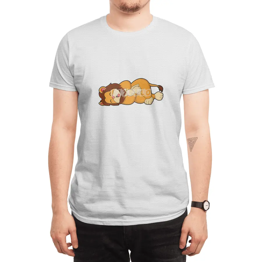 Lion at Sleeping Spor T-Shirt