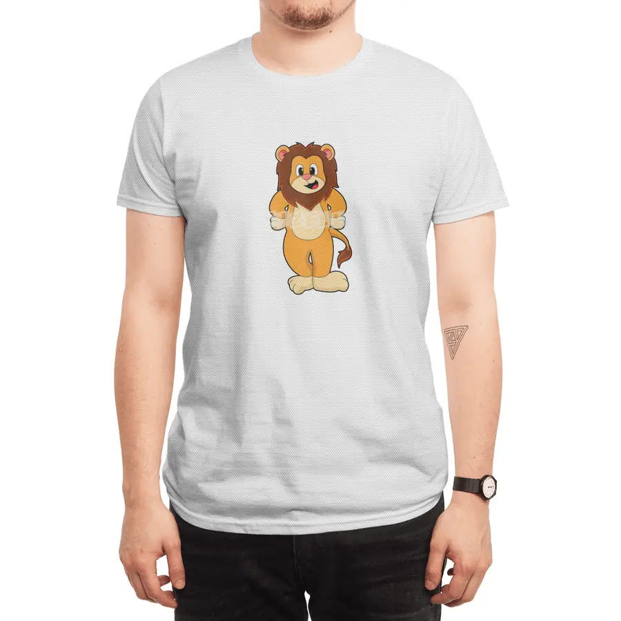 Lion standing Spor T-Shirt