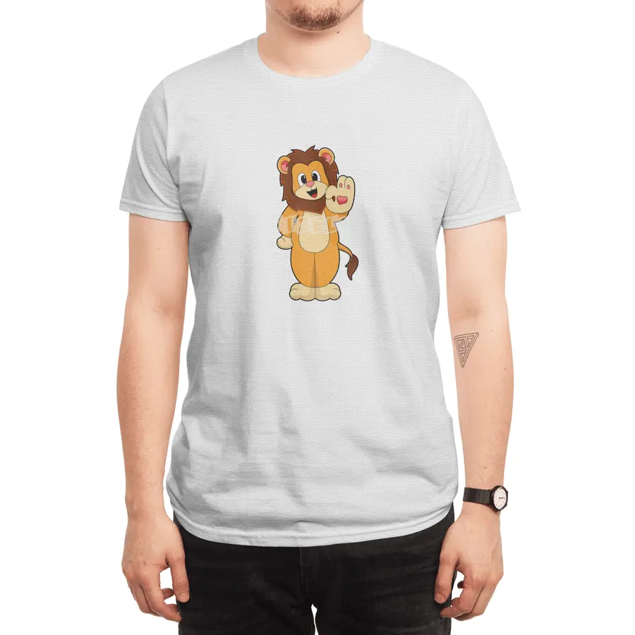 Lion with Mane Spor T-Shirt