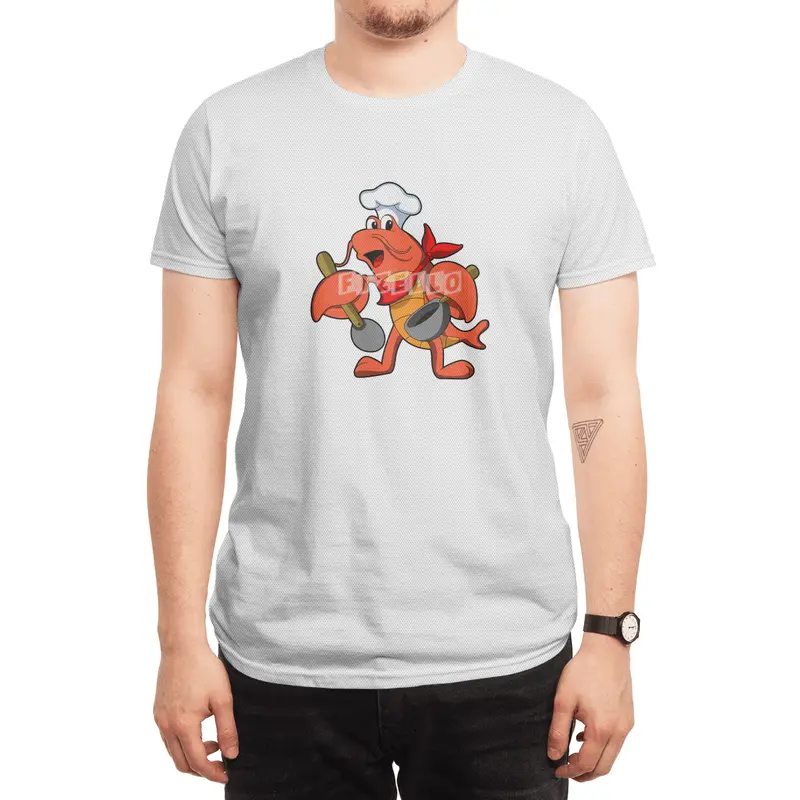 Lobster as Chef with Wooden spoon Spor T-Shirt