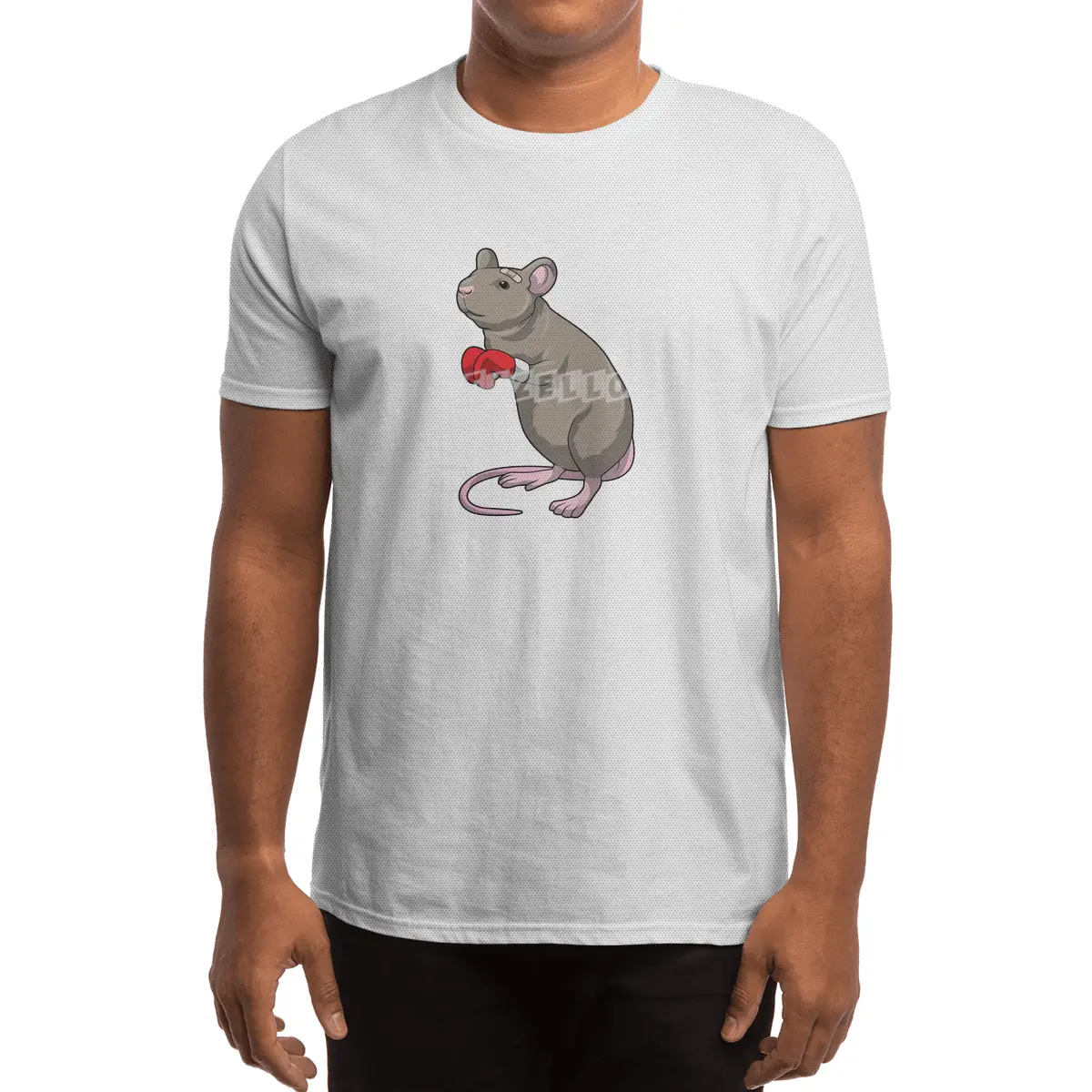 Mouse at Boxing with Boxing gloves Spor T-Shirt