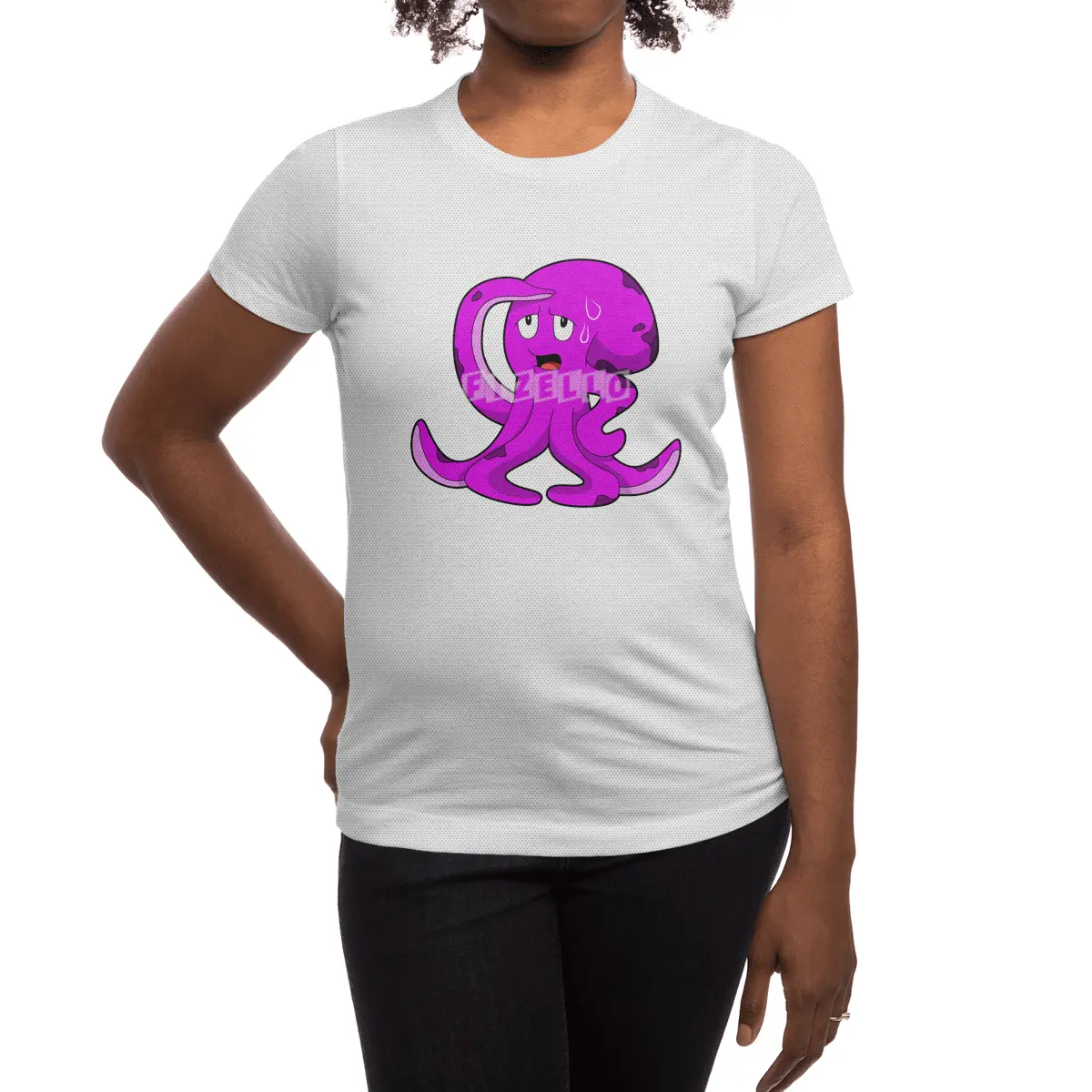 Octopus as Athlete at Sweating Spor T-Shirt