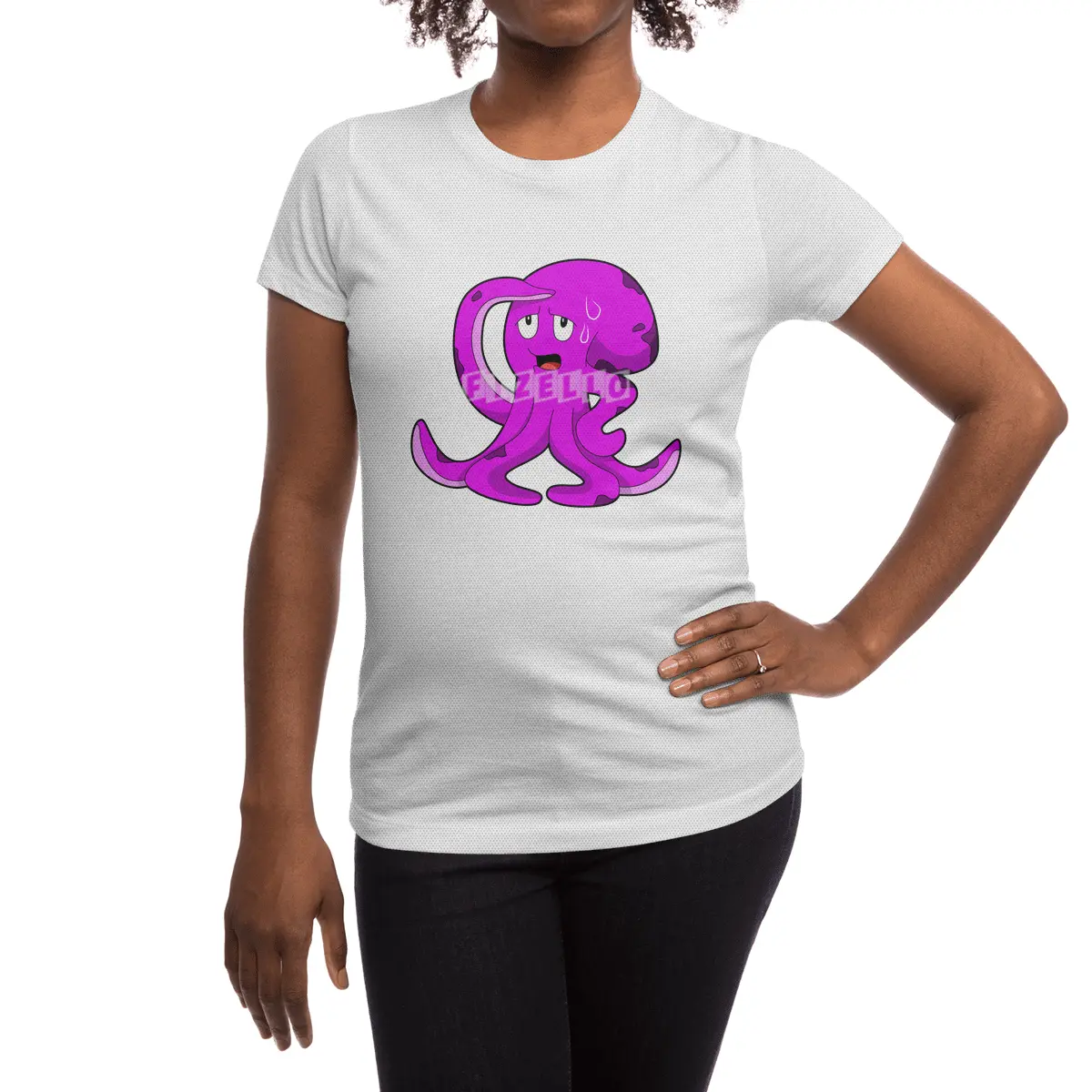 Octopus as Athlete at Sweating Spor T-Shirt