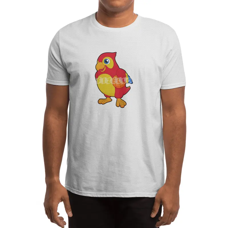 Parrot at Basketball Sports Spor T-Shirt