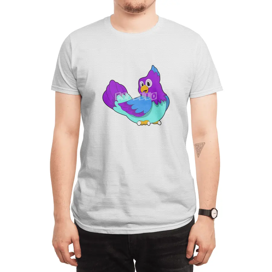 Parrot blue Spor T-Shirt