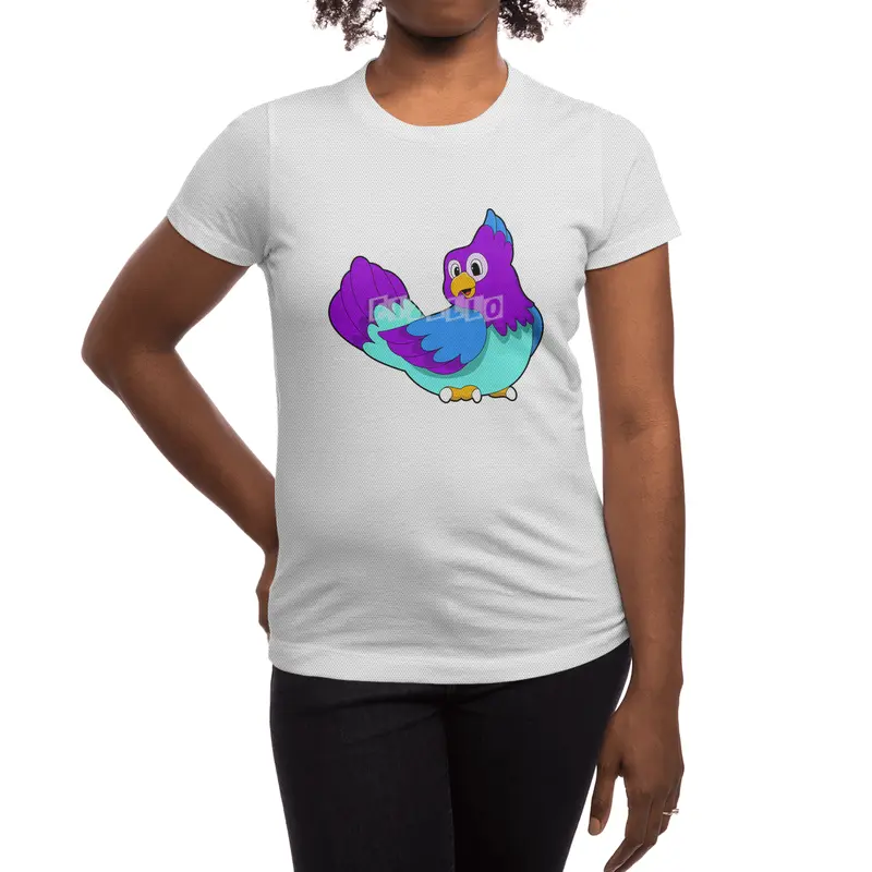 Parrot blue Spor T-Shirt