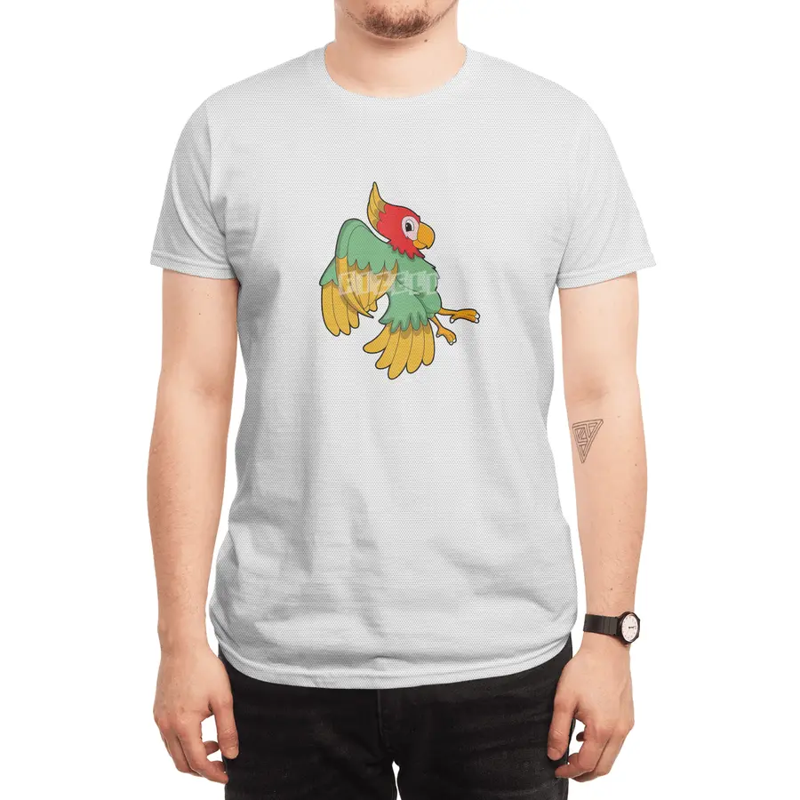 Parrot with red Head Spor T-Shirt