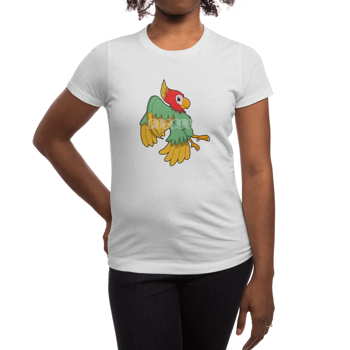 Parrot with red Head Spor T-Shirt