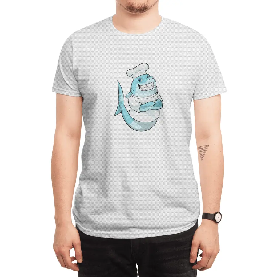 Shark as Chef with Cooking apron Spor T-Shirt