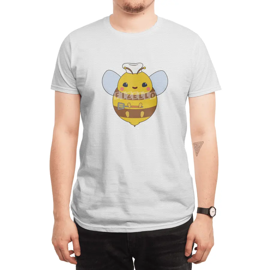 Bee as Cook with Chef's hat & Spatula Spor T-Shirt