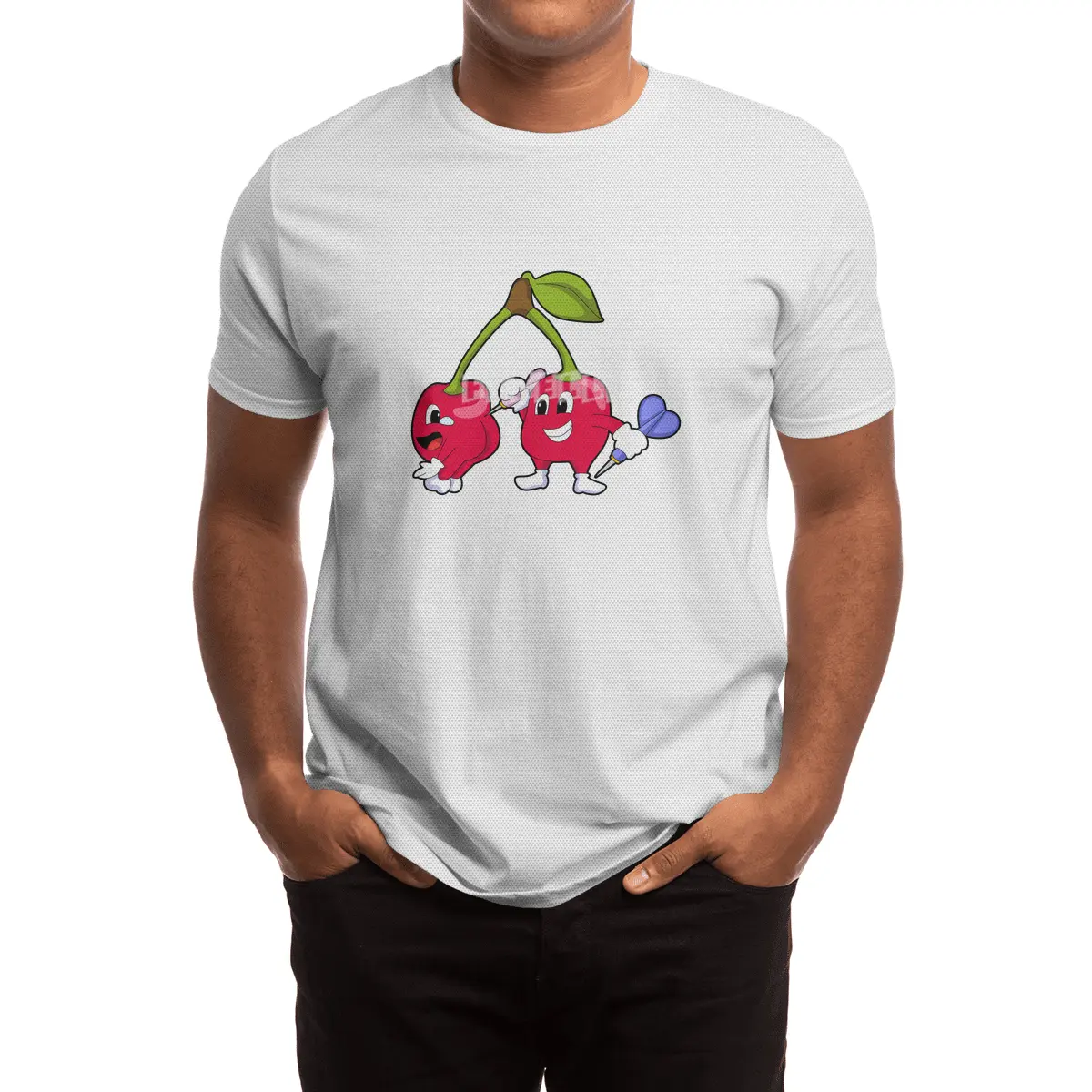 Berry at Darts with Dart Spor T-Shirt