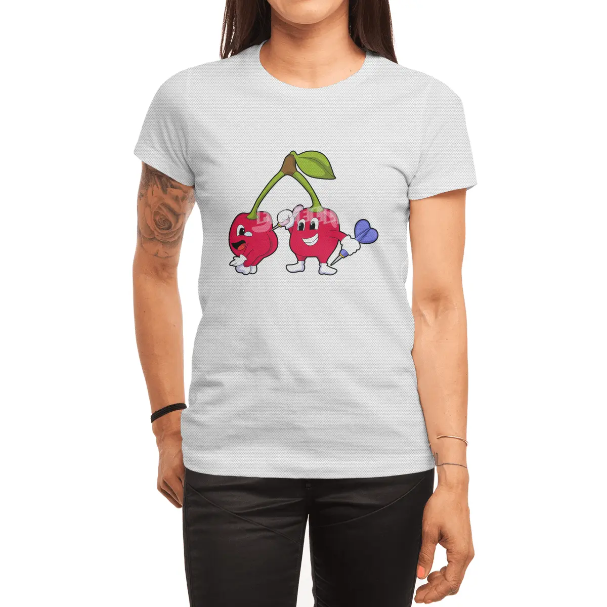 Berry at Darts with Dart Spor T-Shirt